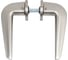 Дверная ручка PUERTO Макиато, серия SLIM, никель супер матовый INAL 544-06 slim MSN 1