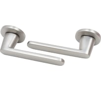 Дверная ручка PUERTO Фрапе, серия SLIM, никель супер матовый INAL 545-06 slim MSN