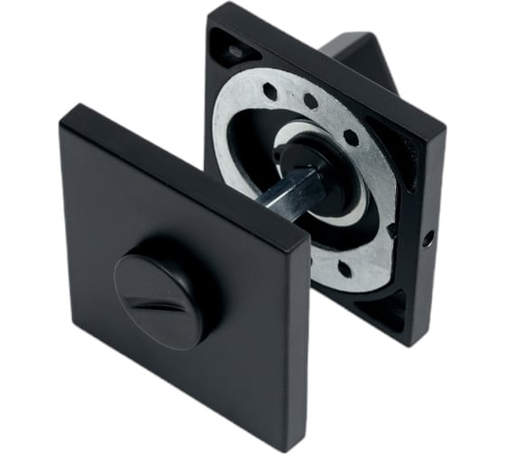 Завертка к ручкам PUERTO серия SLIM, черный INBK AL 03 slim B