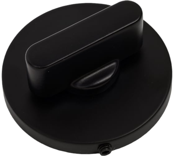 Завертка к ручкам PUERTO серия SLIM, черный INBK AL 06 slim B