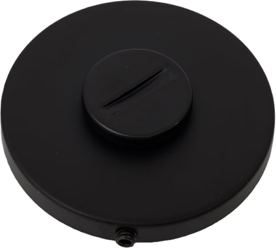 Завертка к ручкам PUERTO серия SLIM, черный INBK AL 06 slim B