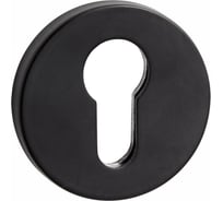 Накладка на цилиндр PUERTO серия SLIM, черный INET AL 06 slim B