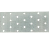 Крепёжная пластина ООО Металлист 40х160х2, цинк 530140160-010