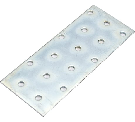 Крепёжная пластина ООО Металлист 50х120х2, цинк 530150120-010