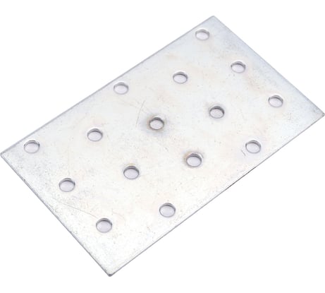 Крепёжная пластина ООО Металлист 60х100х2,0 цинк 530160100-010