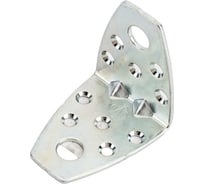 Крепёжный уголок ООО Металлист 50х50х40х2 мм, усиленный цинк (с зенковкой) 530305040-010