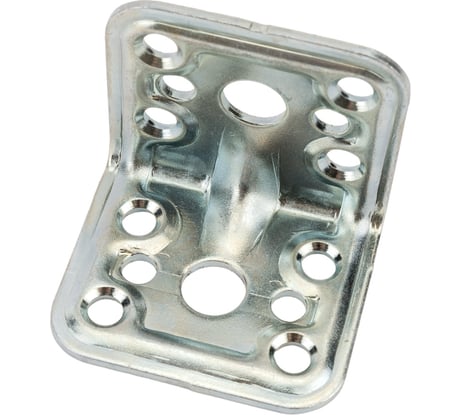 Крепёжный уголок ООО Металлист 40х40х50х2 мм, усиленный, цинк 530200042-010