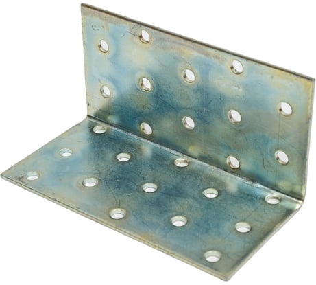 Крепёжный уголок ООО Металлист 50х50х100х2 мм, цинк 530505010-010