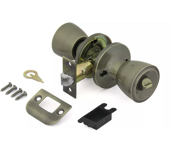 Ручка защелка Фабрика замков FZ 7072E AB BK СТ-00000242