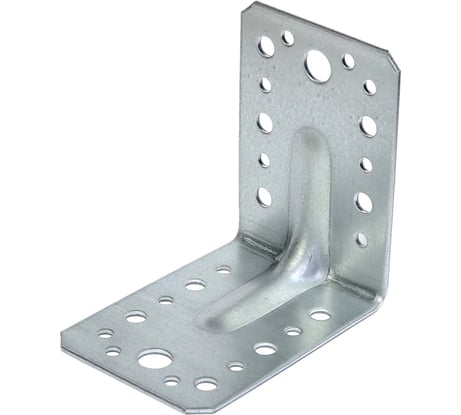 Крепежный усиленный уголок РК ГРУП 90x65 25 шт. РКГ00000589