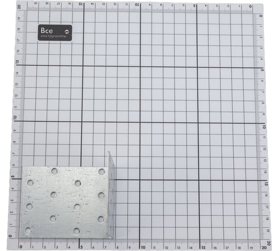 Крепежный равносторонний уголок РК ГРУП 60x80x80 РКГ00007725