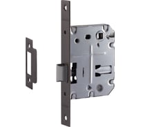 Врезная защелка с пластиковым язычком НОРА-М ППП 2070-70 графит 18896