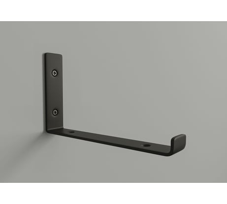 Кронштейны для полки ЭЛИМЕТ 270 мм, цвет черный, комплект 2 шт. БП-00002356