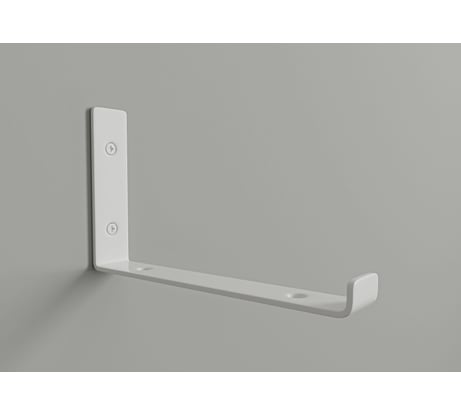Кронштейны для полки ЭЛИМЕТ 270 мм, цвет белый, комплект 2 шт. БП-00002355