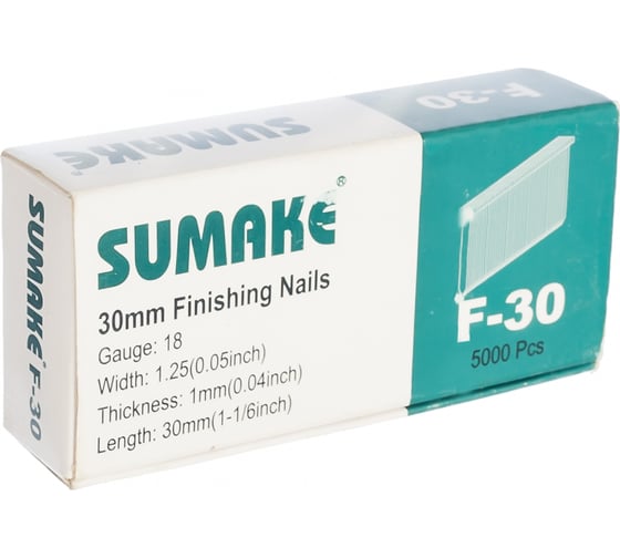 Гвозди SUMAKE F-30 31381