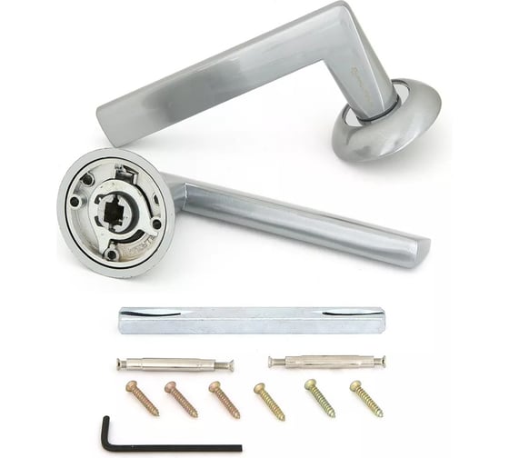 Дверная ручка Palladium Rasoio SC/CP СТ-00000597