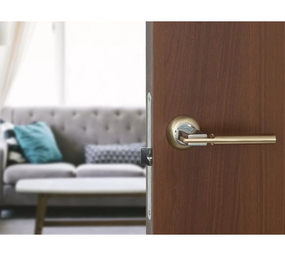 Дверная ручка Palladium A Rio SG/CP 00011336