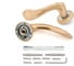 Дверная ручка Palladium D 307 GP СТ-00000230 2