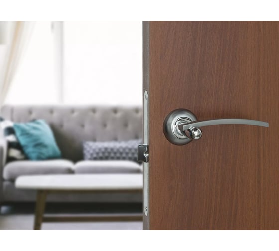 Дверная ручка Palladium Asolo SC/CP 00009386