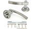 Дверная ручка Palladium Asolo SN/CP 00009385 2