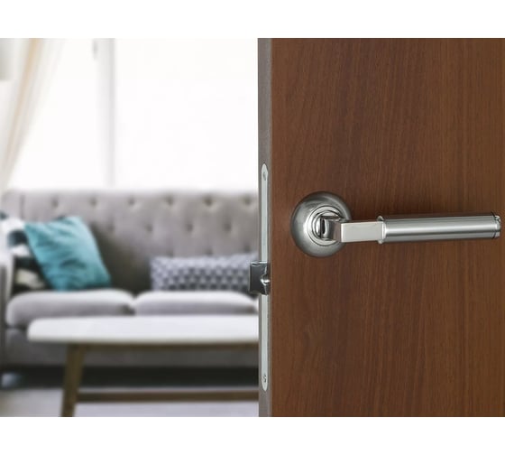 Дверная ручка Palladium Scara SC/CP СТ-00000589