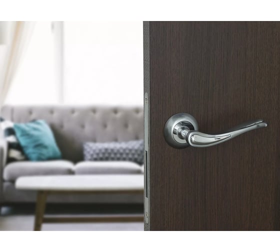 Дверная ручка Palladium Sofia SC/CP 00009401