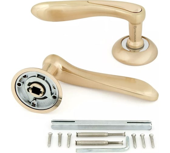 Дверная ручка Palladium Sofia SG/GP 00009403