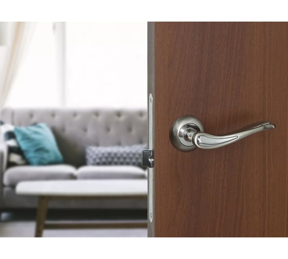 Дверная ручка Palladium Sofia SN/CP 00009400