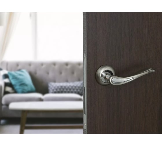 Дверная ручка Palladium Sofia SN/CP 00009400