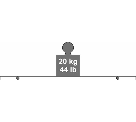 Технический кронштейн ТДВ FORMFIX d12x100 мм, гальванизированный 70377