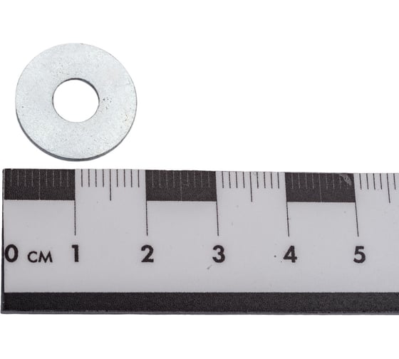 Увеличенная шайба МЕТАЛЛСЕРВИС M6, DIN 9021, цинк, 15 шт. МС 1232704