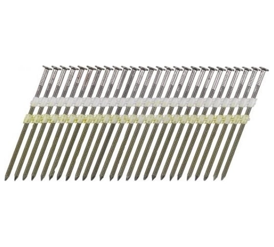 Гвозди с кольцевой накаткой и полукруглой головой Milwaukee 7,4x2,8/65 мм RS для M18 FFN21, 3000 шт. 4932479949 1