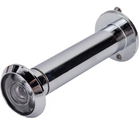 Дверной глазок Home 75-135 мм, ЦАМ, цвет хром GLAZ75135CAM
