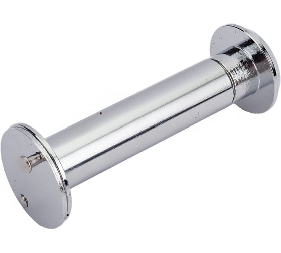 Дверной глазок Home 75-135 мм, ЦАМ, цвет хром GLAZ75135CAM