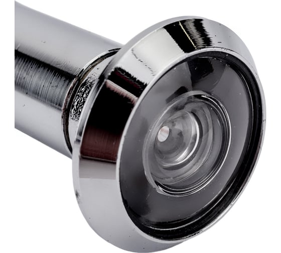 Дверной глазок Home 75-135 мм, ЦАМ, цвет хром GLAZ75135CAM
