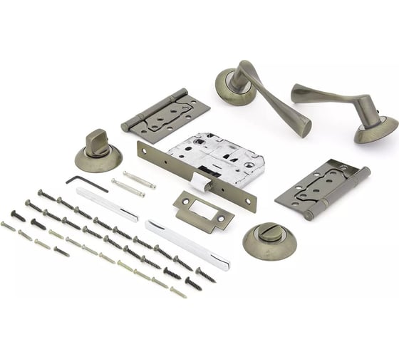 Комплект для двери Фабрика замков FZ SET 03-C 170 2H BK AB СТ-00001298