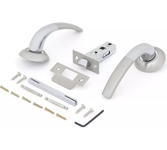 Комплект для двери Фабрика замков FZ SET 07L 100 SN/CP СТ-00001354