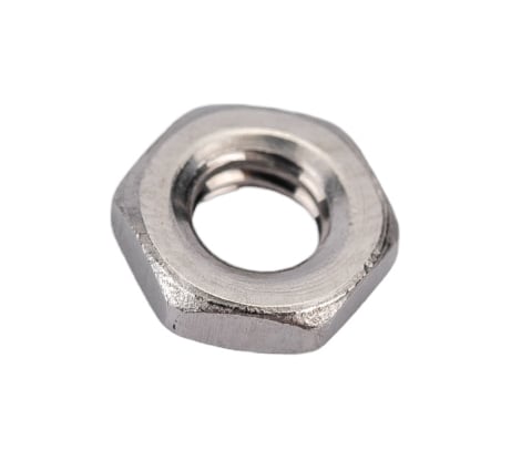 Шестигранная низкая гайка DINFIX DIN 439, нерж. A2, M4, 100 шт. 00-00002796