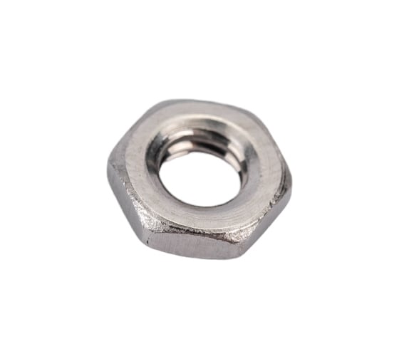Шестигранная низкая гайка DINFIX DIN 439, нерж. A2, M4, 100 шт. 00-00002796