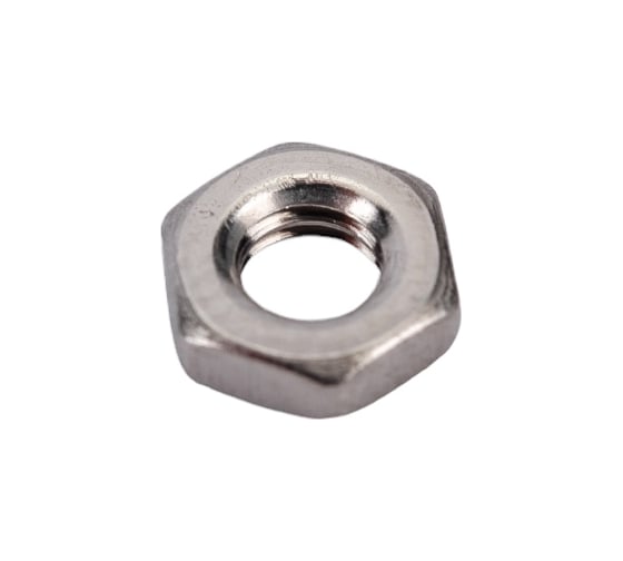 Шестигранная низкая гайка DINFIX DIN 439, нерж. A2, M4, 100 шт. 00-00002796