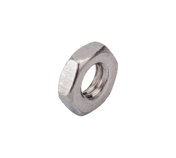 Шестигранная низкая гайка DINFIX DIN 439, нерж. A2, M4, 100 шт. 00-00002796