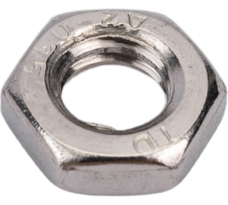 Шестигранная низкая гайка DINFIX DIN 439, нерж. A2, M6, 50 шт. 00-00002798