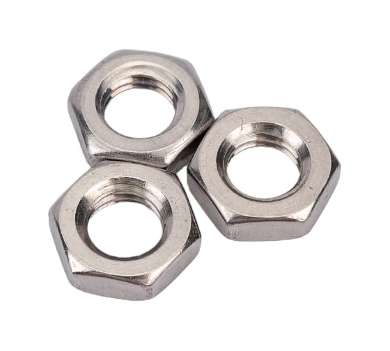 Шестигранная низкая гайка DINFIX DIN 439, нерж. A2, M8, 10 шт. 00-00002799