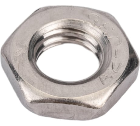 Шестигранная низкая гайка DINFIX DIN 439, нерж. A2, M10, 10 шт. 00-00002800