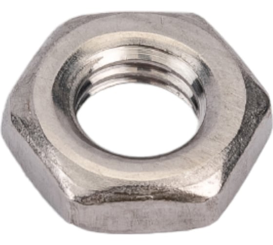 Шестигранная низкая гайка DINFIX DIN 439, нерж. A2, M10, 10 шт. 00-00002800