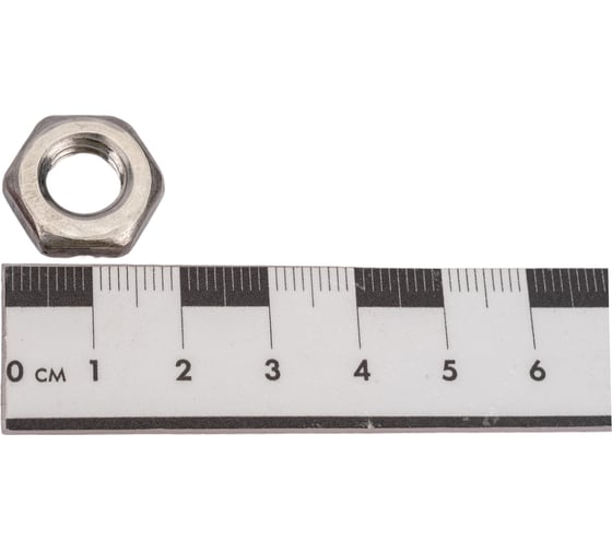 Шестигранная низкая гайка DINFIX DIN 439, нерж. A2, M10, 10 шт. 00-00002800