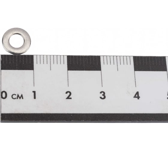 Шайба DINFIX А2 нерж, М4, DIN 125, 10 шт. 00-00002809