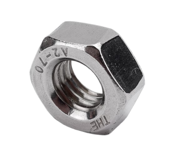 Гайка из нержавеющей стали DINFIX DIN 934, А2, м10, 10 шт. 00-00002815