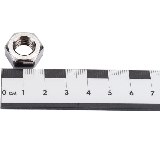 Гайка из нержавеющей стали DINFIX DIN 934, А2, м10, 10 шт. 00-00002815