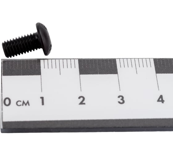 Винт ЦКИ ISO7380 М5x10 10.9 окс., 100 шт. 38345